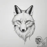 Tattoo sketch fox tail – tattoo sketch (№1756487588_0, 29.08.2025 17:13) — tattoovalue.net