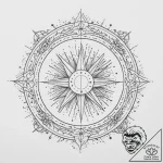 зодиак, космоз, астрология – темы рисунки, ta… – tattoo sketch (№1756492624_0, 29.08.2025 18:37) — tattoovalue.net