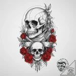 Tattoo sketch soldier with a scroll, tattoo s… – tattoo sketch (№1756493624_0, 29.08.2025 18:53) — tattoovalue.net