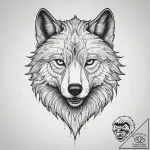 Tattoo sketch fenrir wolf, ink illustration f… – tattoo sketch (№1756500274_0, 29.08.2025 20:44) — tattoovalue.net