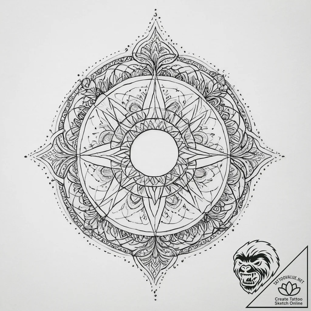 Tattoo sketch moon tattoo, ink illustration f... - tattoo sketch (№1756501078_0, 29.08.2025 20:57) — tattoovalue.net