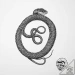 Tattoo sketch snake – tattoo sketch (№1756501476_0, 29.08.2025 21:04) — tattoovalue.net