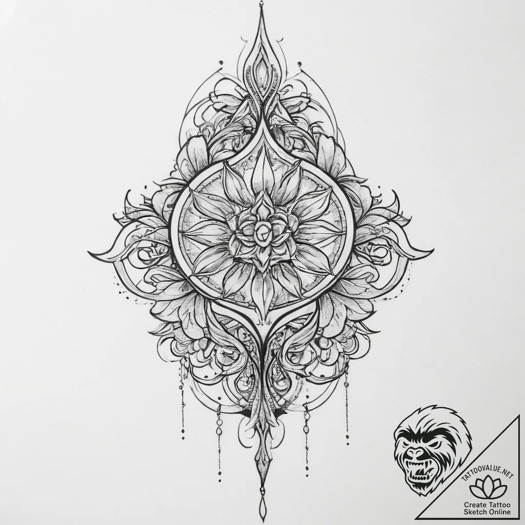 Tattoo sketch dark, tattoo sketch design, fin... - tattoo sketch (№1756501877_0, 29.08.2025 21:11) — tattoovalue.net