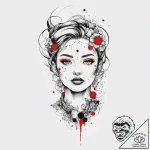 Tattoo sketch cosmic person, tattoo drawing o… – tattoo sketch (№1756504488_0, 29.08.2025 21:54) — tattoovalue.net