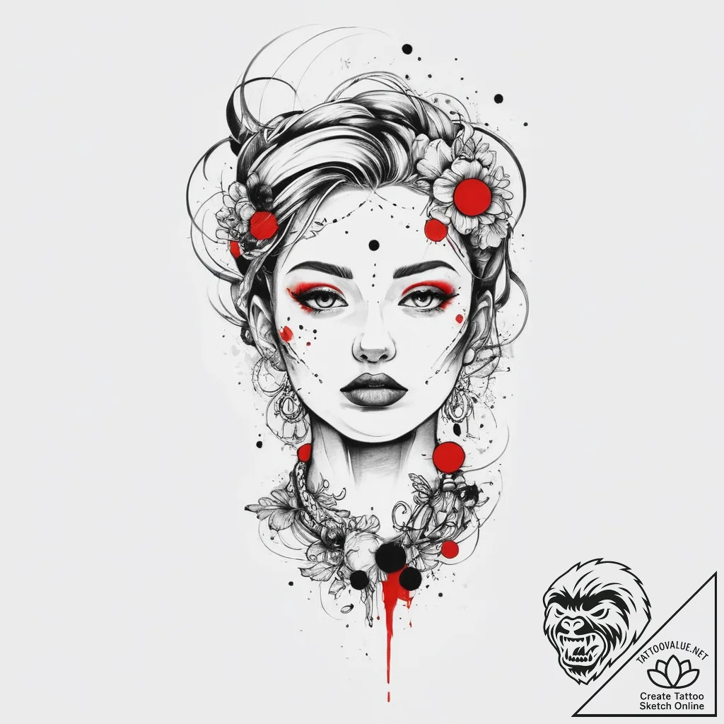Tattoo sketch cosmic person, tattoo drawing o... - tattoo sketch (№1756504488_0, 29.08.2025 21:54) — tattoovalue.net