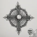 Tattoo sketch shot put shot put ball, tattoo… – tattoo sketch (№1756505088_0, 29.08.2025 22:04) — tattoovalue.net