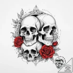 Tattoo sketch cosmic grace, tattoo sketch des… – tattoo sketch (№1756508301_0, 29.08.2025 22:58) — tattoovalue.net