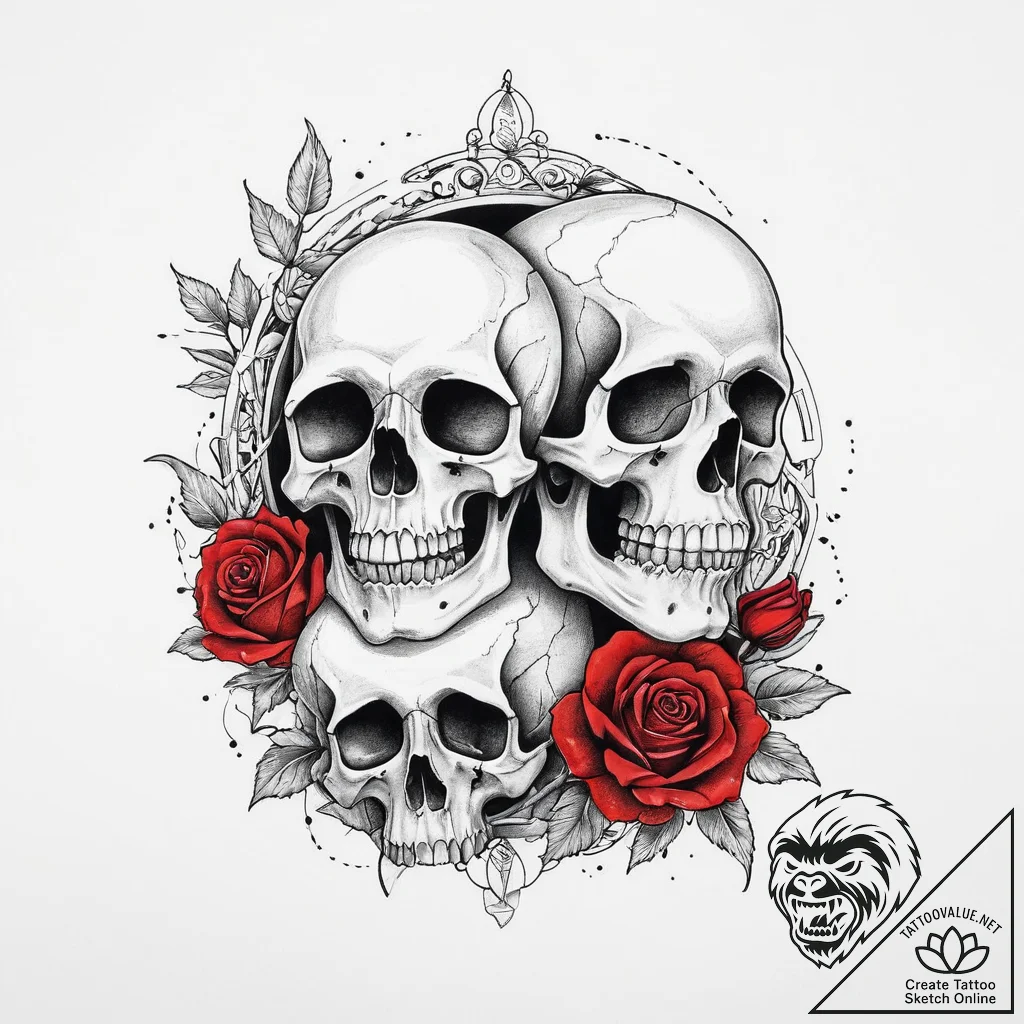 Tattoo sketch cosmic grace, tattoo sketch des... - tattoo sketch (№1756508301_0, 29.08.2025 22:58) — tattoovalue.net