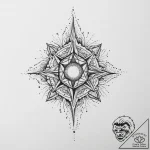 Tattoo sketch space, ink illustration for tat… – tattoo sketch (№1756509297_0, 29.08.2025 23:14) — tattoovalue.net