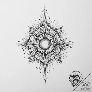 Tattoo sketch space, ink illustration for tat… – tattoo sketch (№1756509297_0, 29.08.2025 23:14) — tattoovalue.net