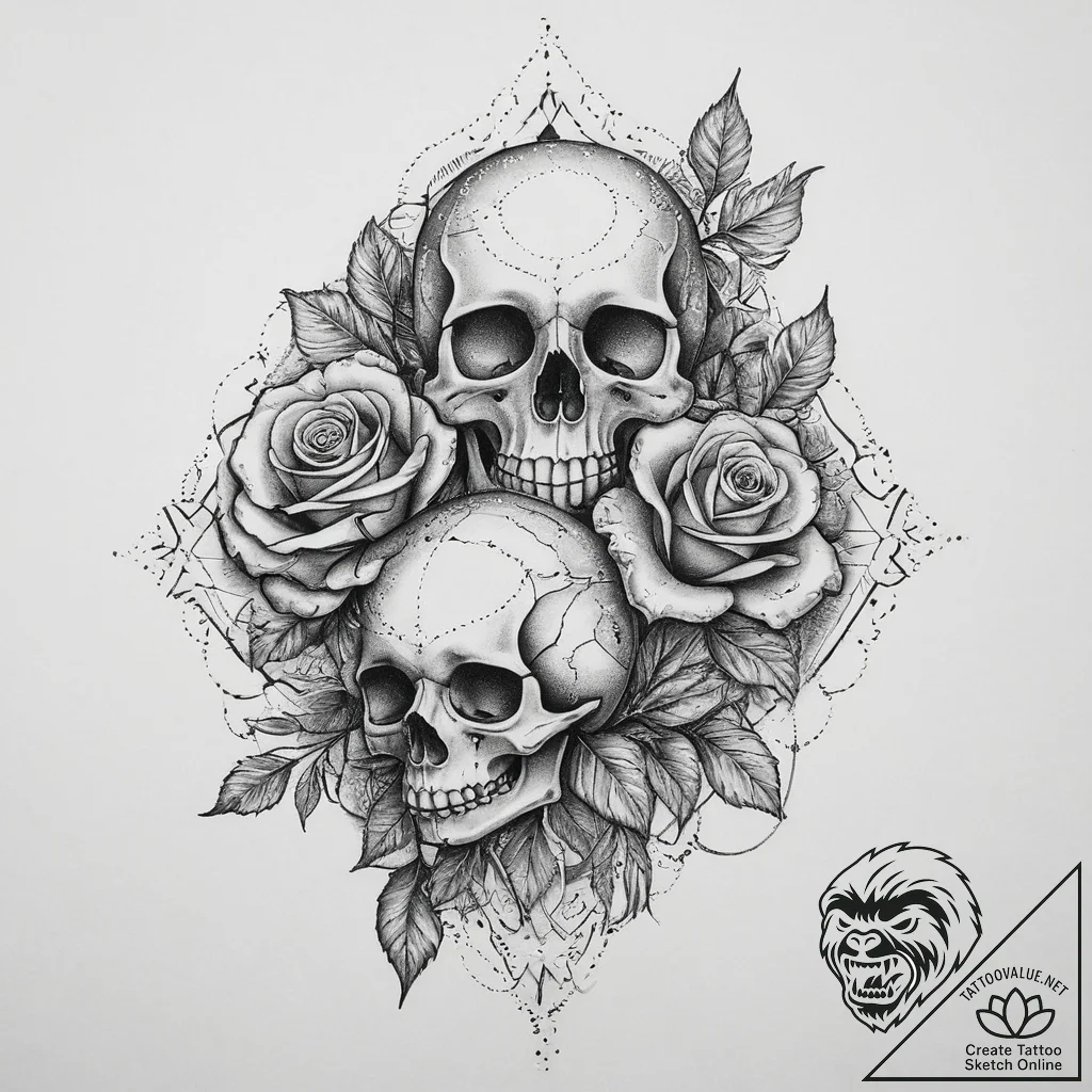 Tattoo sketch key, artistic tattoo sketch, do... - tattoo sketch (№1756509503_0, 29.08.2025 23:18) — tattoovalue.net