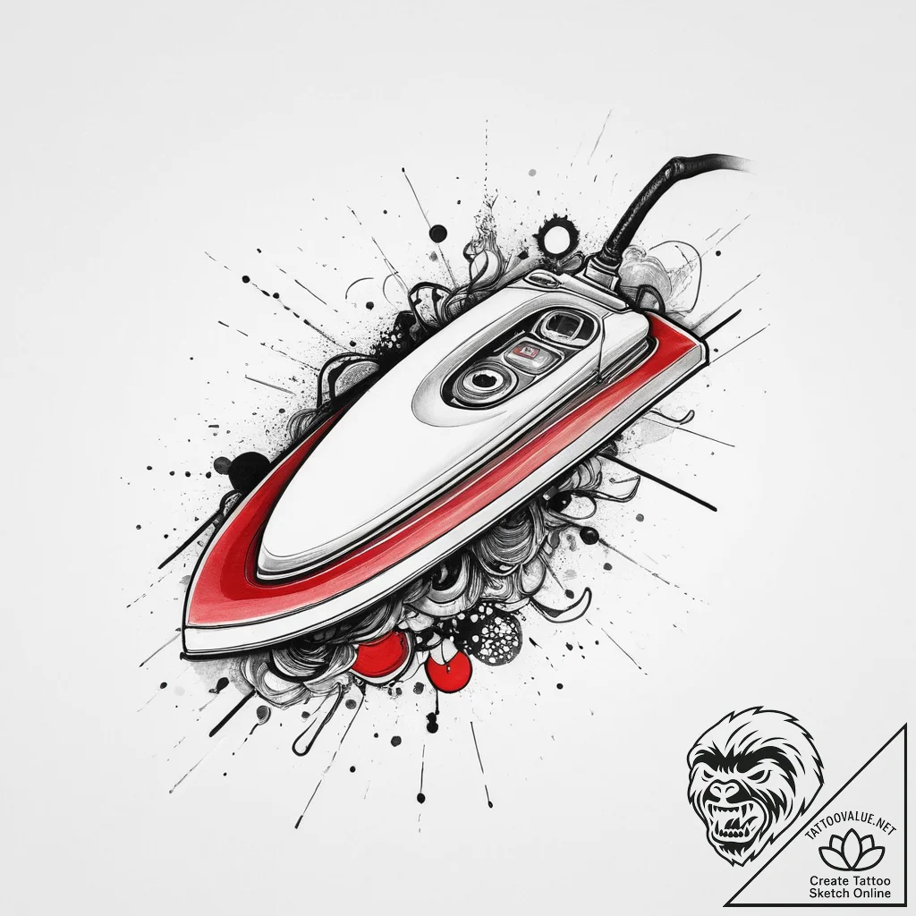 Tattoo sketch ironing board and iron, tattoo... - tattoo sketch (№1756509904_0, 29.08.2025 23:25) — tattoovalue.net
