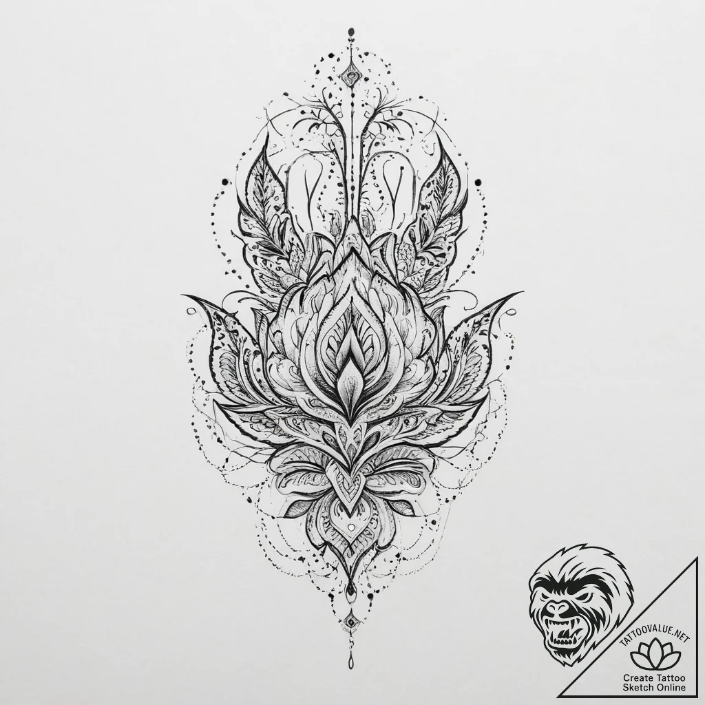Tattoo sketch hands with a thread, ink illust... - tattoo sketch (№1756510905_0, 29.08.2025 23:41) — tattoovalue.net