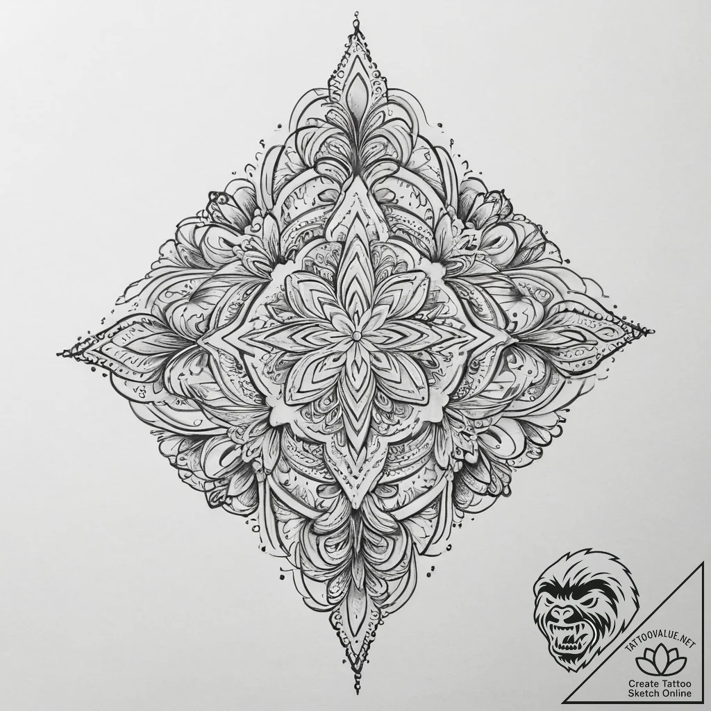 Tattoo sketch silver, tattoo sketch design, c... - tattoo sketch (№1756511102_0, 29.08.2025 23:45) — tattoovalue.net