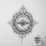 Tattoo sketch mystical representation, tattoo… – tattoo sketch (№1756511705_0, 29.08.2025 23:55) — tattoovalue.net