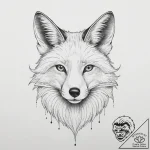 Tattoo sketch fox tattoo, tattoo drawing outl… – tattoo sketch (№1756512114_0, 30.08.2025 00:01) — tattoovalue.net