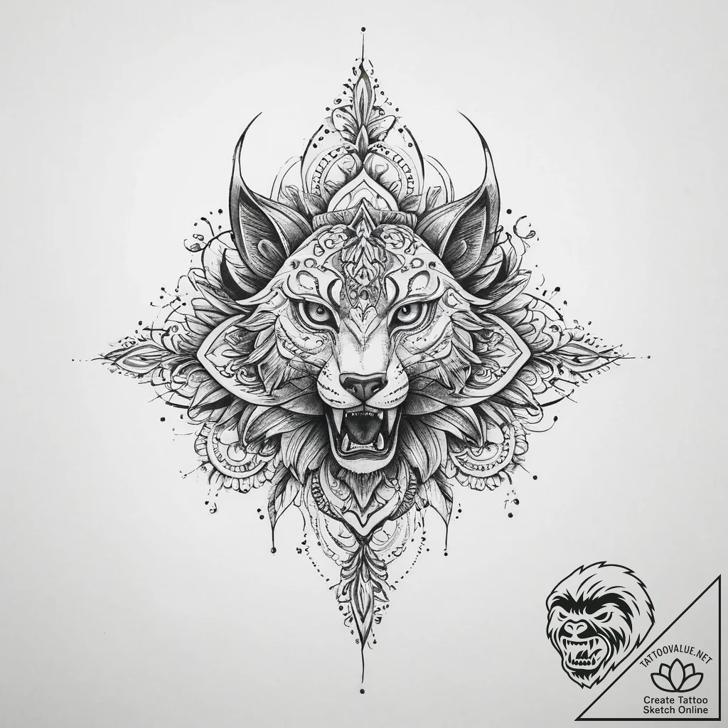 Tattoo sketch element - tattoo sketch (№1756513729_0, 30.08.2025 00:28) — tattoovalue.net