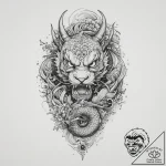 Tattoo sketch hands with a key, concept art f… – tattoo sketch (№1756515343_0, 30.08.2025 00:55) — tattoovalue.net