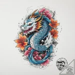 Tattoo sketch mirage, tattoo line art, vibran… – tattoo sketch (№1756516551_0, 30.08.2025 01:15) — tattoovalue.net