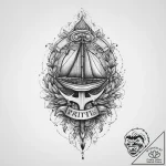 Tattoo sketch end, artistic tattoo sketch, ol… – tattoo sketch (№1756517763_0, 30.08.2025 01:36) — tattoovalue.net