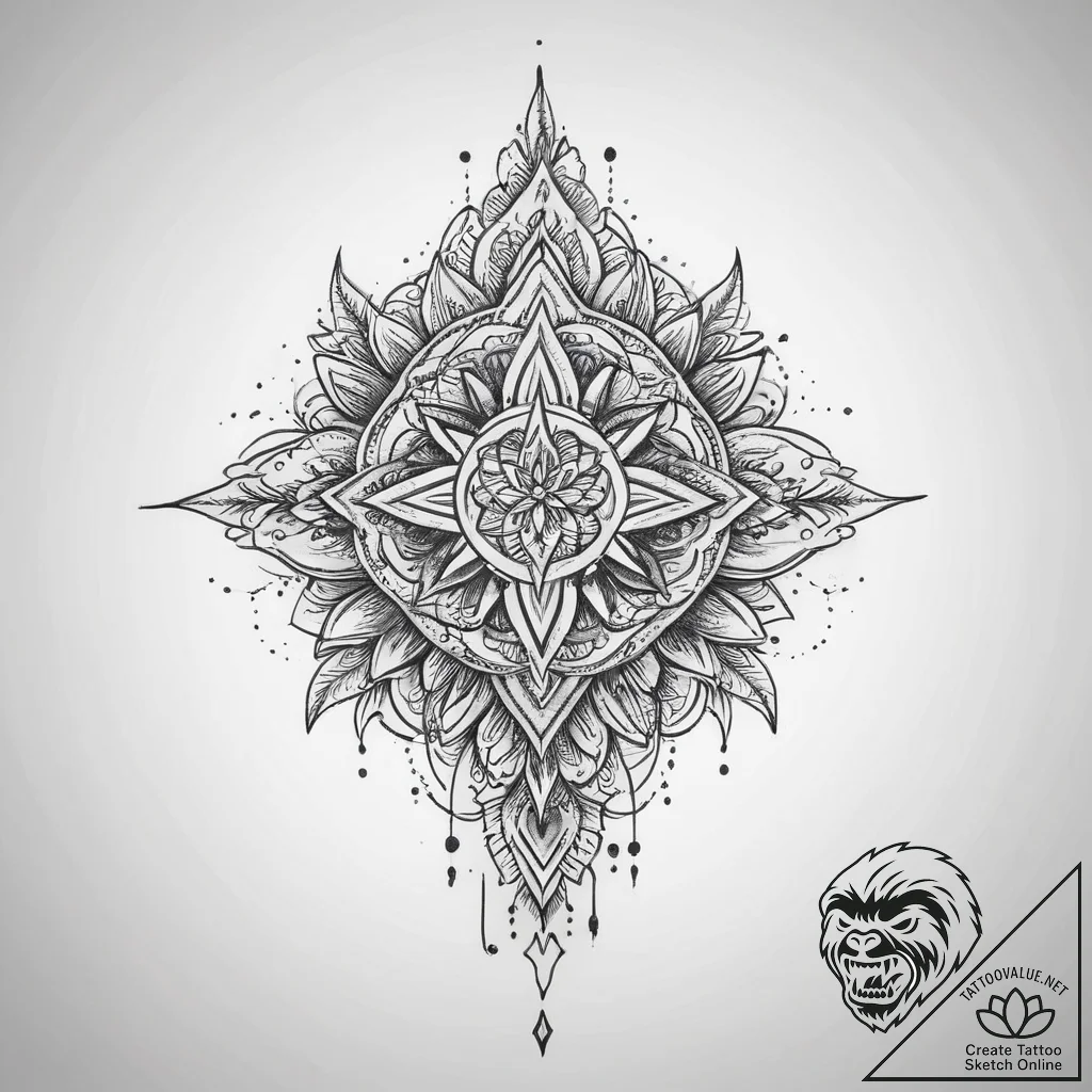Tattoo sketch feeling - tattoo sketch (№1756519763_0, 30.08.2025 02:09) — tattoovalue.net