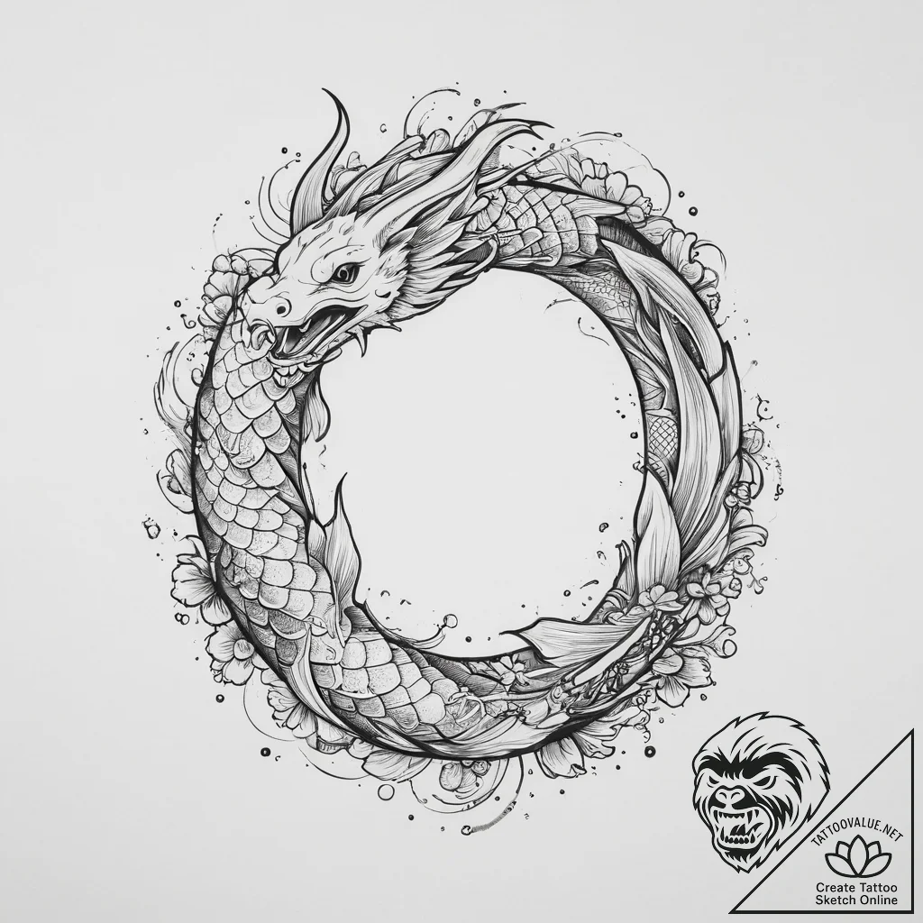 Tattoo sketch puns a horseshoe that says "goo... - tattoo sketch (№1756522345_0, 30.08.2025 02:52) — tattoovalue.net