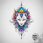 Tattoo sketch mystical narrative, concept art… – tattoo sketch (№1756525521_0, 30.08.2025 03:45) — tattoovalue.net