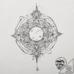 Tattoo sketch cosmic kingdom, concept art for… – tattoo sketch (№1756526516_0, 30.08.2025 04:01) — tattoovalue.net