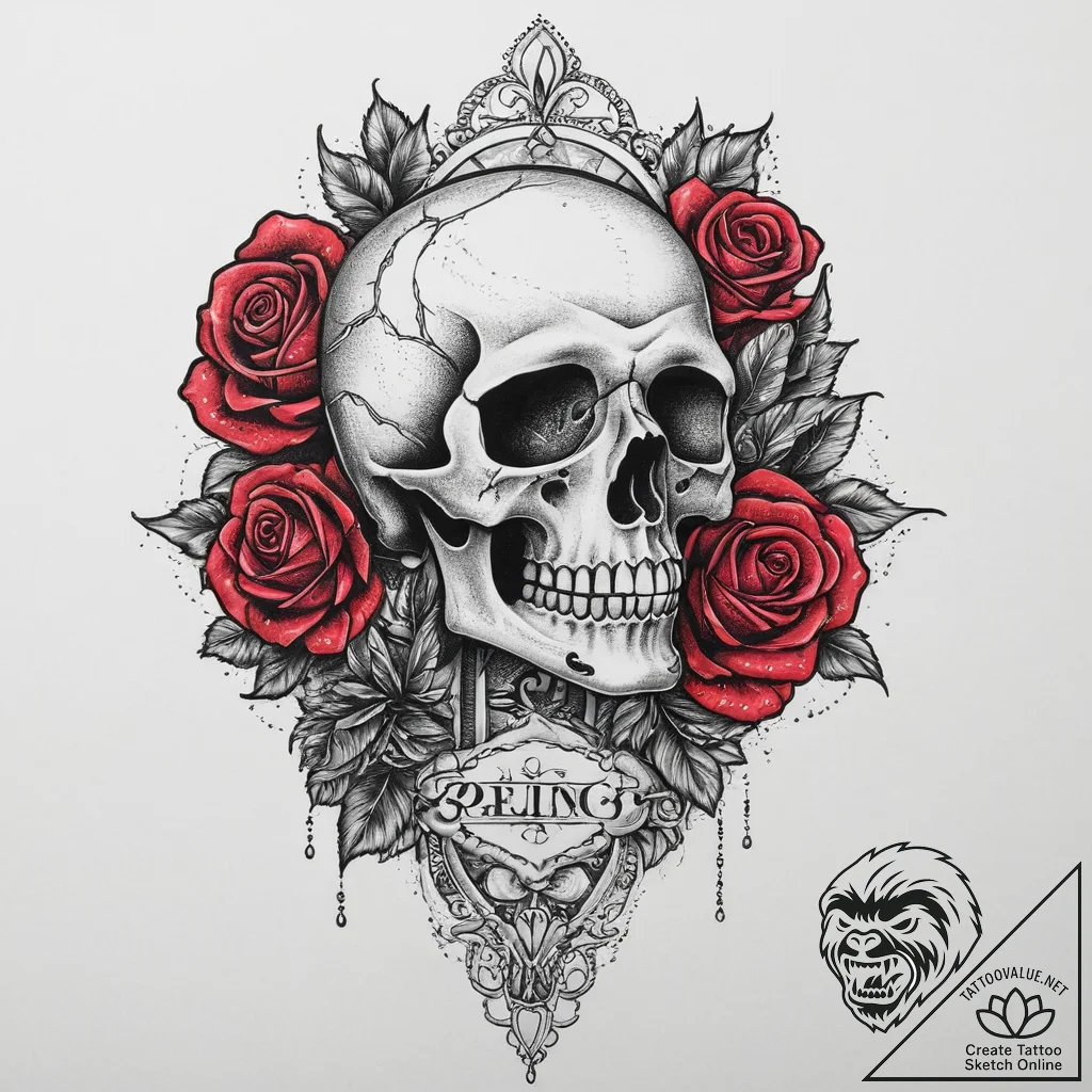 Tattoo sketch holy scene, tattoo line art, ch... - tattoo sketch (№1756532643_0, 30.08.2025 05:44) — tattoovalue.net