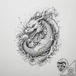 Tattoo sketch heartbeat with a word, tattoo d… – tattoo sketch (№1756534803_0, 30.08.2025 06:20) — tattoovalue.net