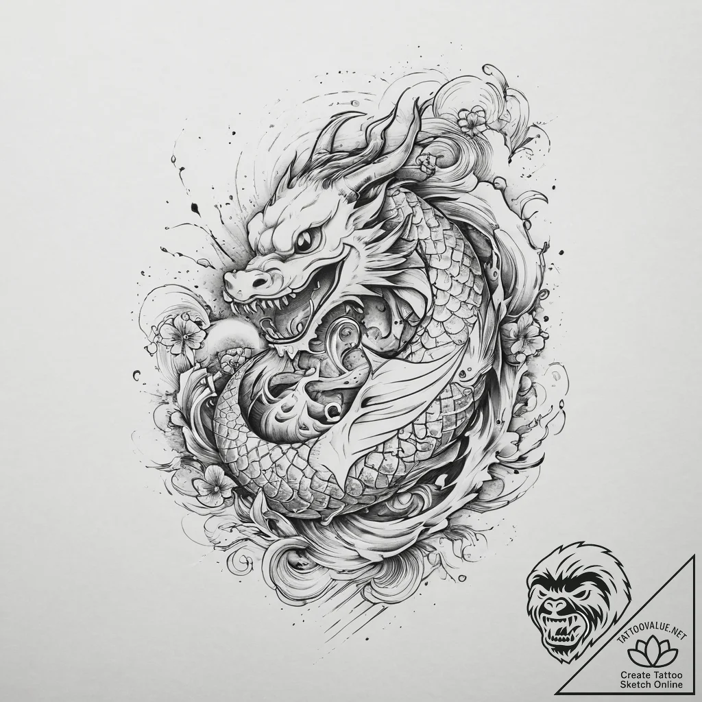 Tattoo sketch heartbeat with a word, tattoo d... - tattoo sketch (№1756534803_0, 30.08.2025 06:20) — tattoovalue.net