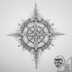 Tattoo sketch blessed spirit – tattoo sketch (№1756536175_0, 30.08.2025 06:42) — tattoovalue.net