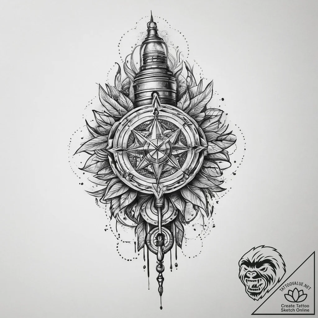 Tattoo sketch tank - tattoo sketch (№1756536371_0, 30.08.2025 06:46) — tattoovalue.net