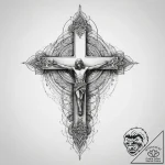 Tattoo sketch sacred scene, artistic tattoo s… – tattoo sketch (№1756538925_0, 30.08.2025 07:28) — tattoovalue.net