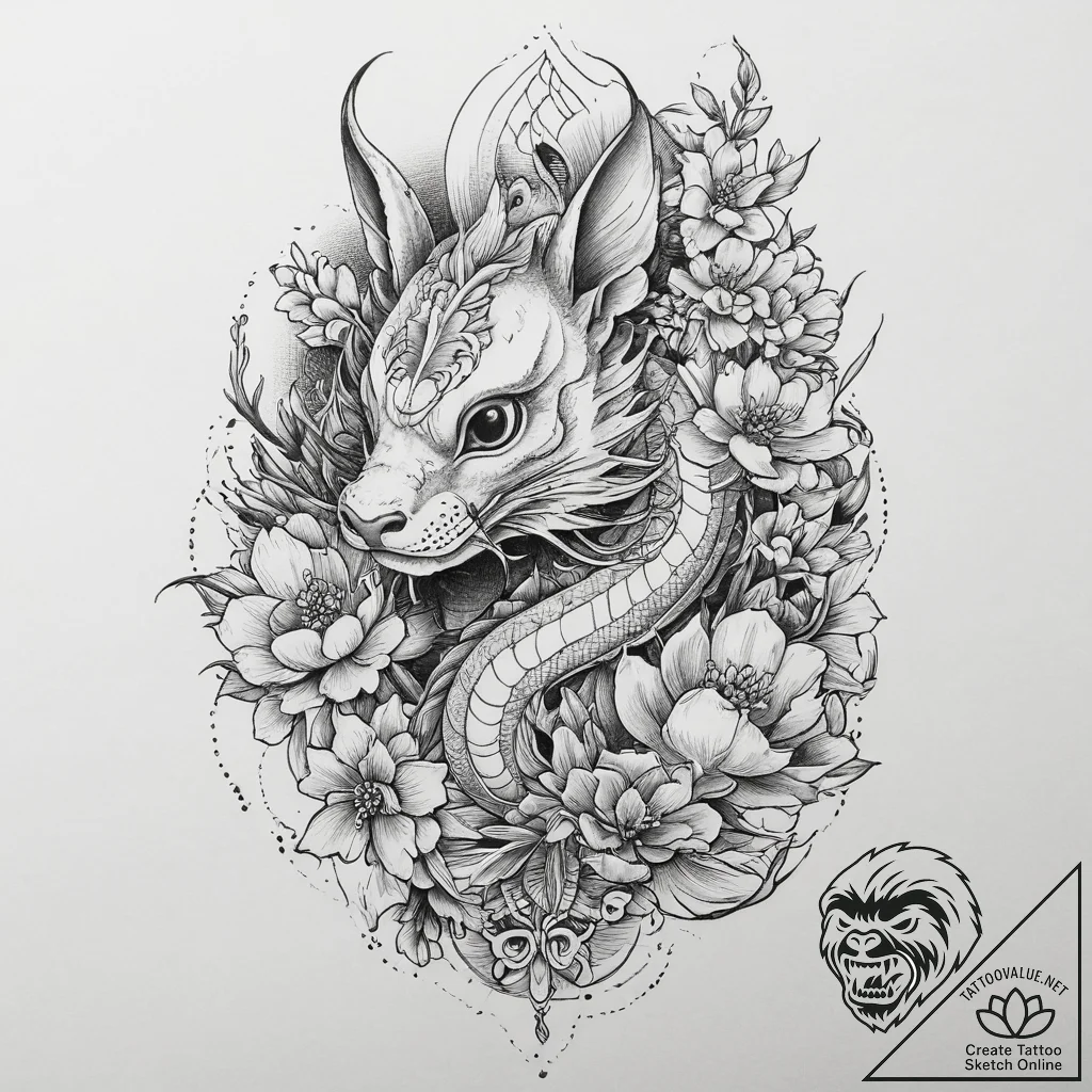 Tattoo sketch cactus, tattoo flash sheet desi... - tattoo sketch (№1756540300_0, 30.08.2025 07:51) — tattoovalue.net