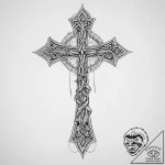 Tattoo sketch ankh cross, ink illustration fo… – tattoo sketch (№1756540496_0, 30.08.2025 07:54) — tattoovalue.net