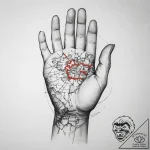 Tattoo sketch hands with a map, tattoo sketch… – tattoo sketch (№1756542265_0, 30.08.2025 08:24) — tattoovalue.net