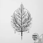 Tattoo sketch hieroglyphic symbol for “life”… – tattoo sketch (№1756546390_0, 30.08.2025 09:33) — tattoovalue.net