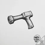 Tattoo sketch hammer and anvil – tattoo sketch (№1756546979_0, 30.08.2025 09:42) — tattoovalue.net