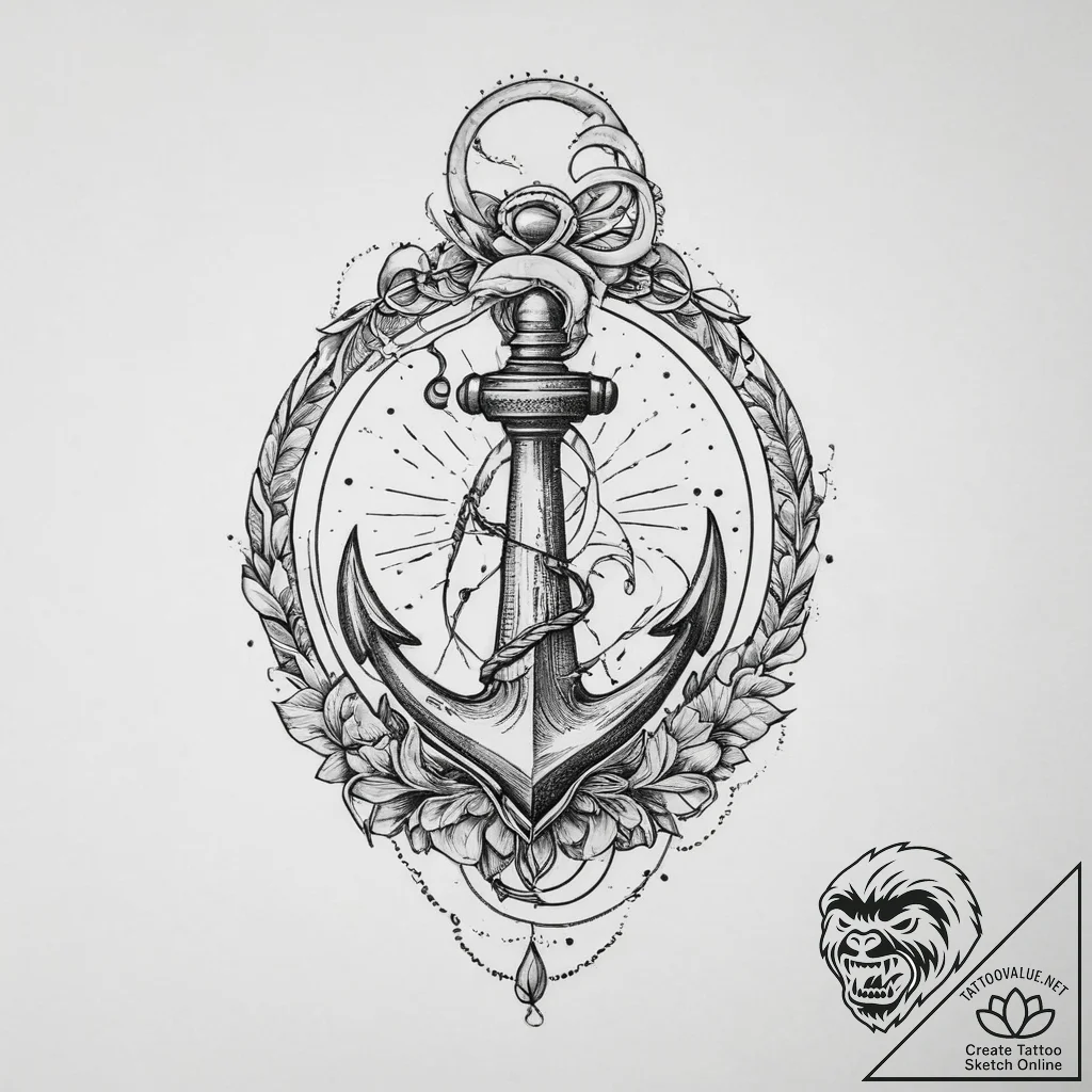 Tattoo sketch cosmic origin, artistic tattoo... - tattoo sketch (№1756548743_0, 30.08.2025 10:12) — tattoovalue.net