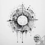 Tattoo sketch узор с созвездиями, ink illustr… – tattoo sketch (№1756550905_0, 30.08.2025 10:48) — tattoovalue.net