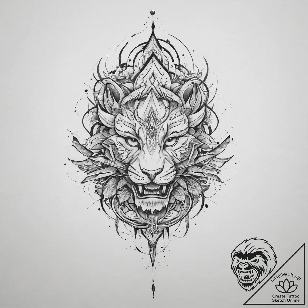 Tattoo sketch authentic, tattoo sketch design... - tattoo sketch (№1756551889_0, 30.08.2025 11:04) — tattoovalue.net