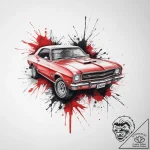 Tattoo sketch hands with a car, artistic tatt… – tattoo sketch (№1756552086_0, 30.08.2025 11:08) — tattoovalue.net