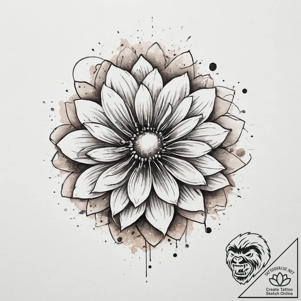 Tattoo sketch mum, tattoo line art, watercolo... - tattoo sketch (№1756559105_0, 30.08.2025 13:05) — tattoovalue.net