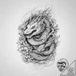 Tattoo sketch desert locust, concept art for… – tattoo sketch (№1756560073_0, 30.08.2025 13:21) — tattoovalue.net