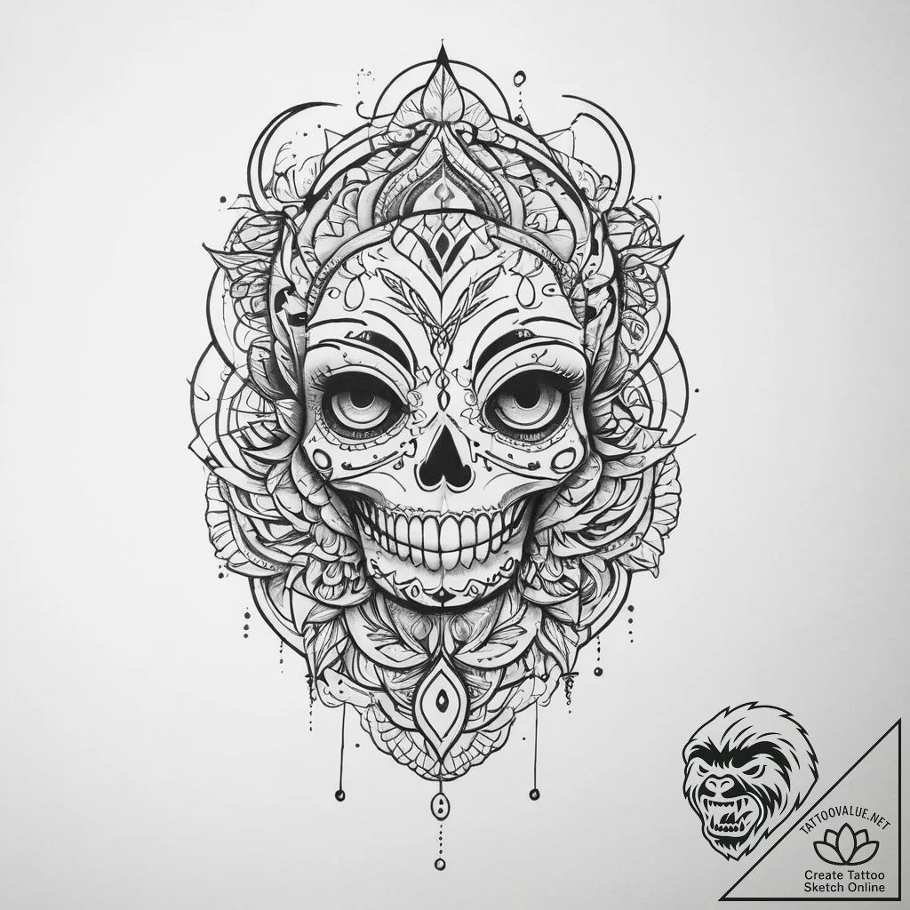 Tattoo sketch soul, concept art for tattoo, o... - tattoo sketch (№1756560460_0, 30.08.2025 13:27) — tattoovalue.net
