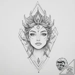 Tattoo sketch cosmic person, tattoo drawing o… – tattoo sketch (№1756562207_0, 30.08.2025 13:56) — tattoovalue.net