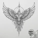 Tattoo sketch seraphim, tattoo drawing outlin… – tattoo sketch (№1756563179_0, 30.08.2025 14:12) — tattoovalue.net