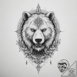 Tattoo sketch veles, the god of the underworl… – tattoo sketch (№1756564737_0, 30.08.2025 14:38) — tattoovalue.net