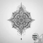 Tattoo sketch a symbolic place – tattoo sketch (№1756566317_0, 30.08.2025 15:05) — tattoovalue.net